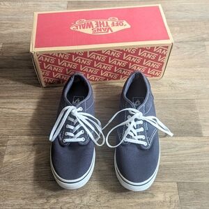 NIB Vans Atwood Low Top Skate Sneakers Navy Blue Size 7.0